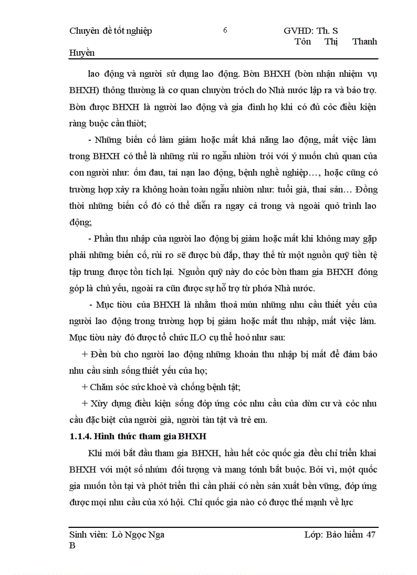 image for page Tình hình quản lý chi trả các chế độ BHXH bắt buộc tại BHXH huyện Mai Sơn tỉnh Sơn La, giai đoạn 2006 – 2008