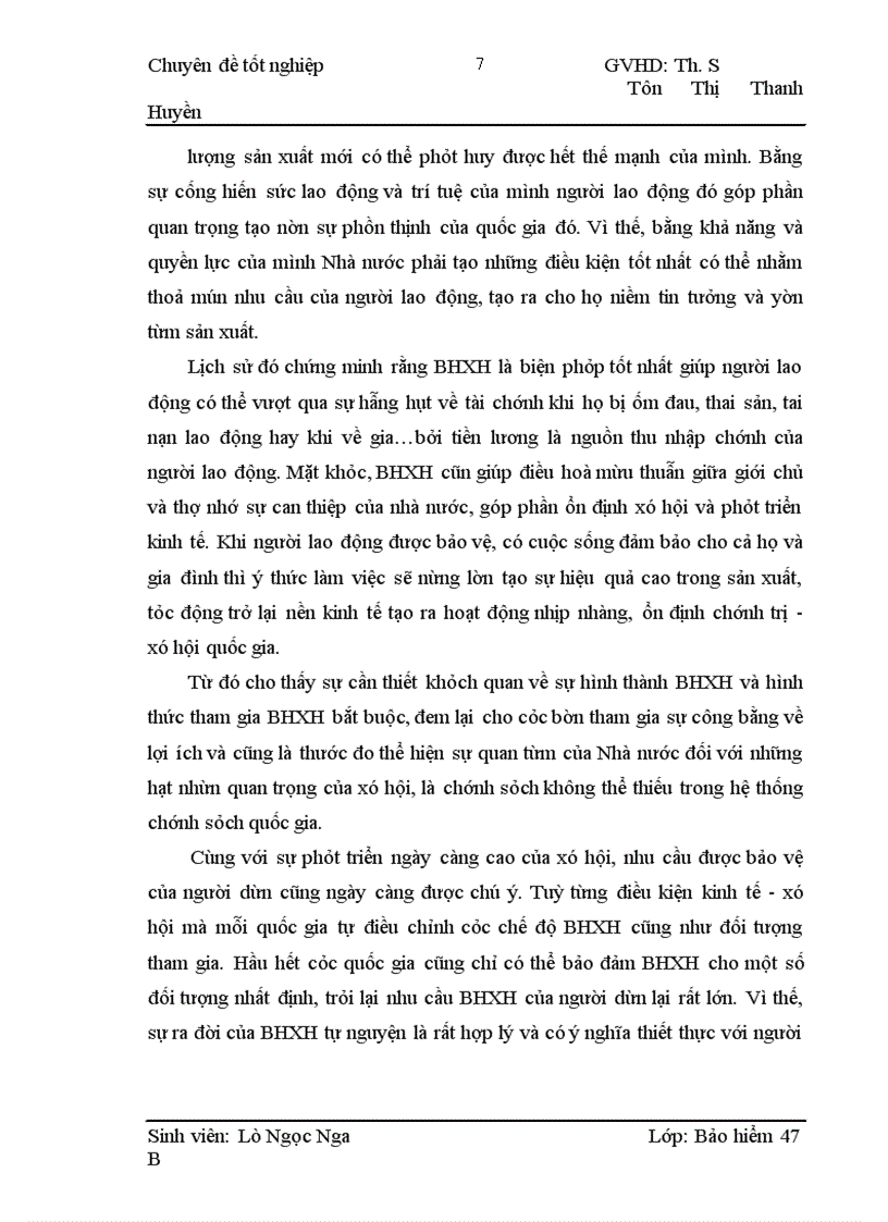 image for page Tình hình quản lý chi trả các chế độ BHXH bắt buộc tại BHXH huyện Mai Sơn tỉnh Sơn La, giai đoạn 2006 – 2008