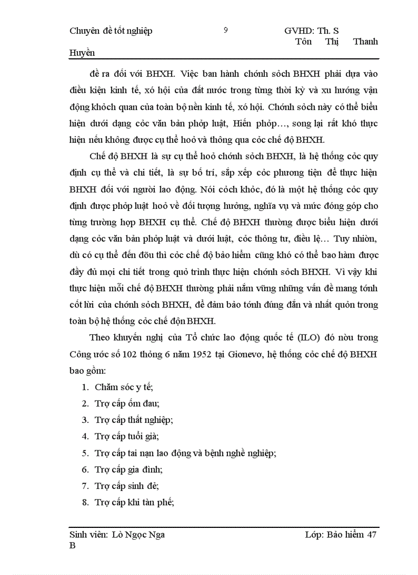image for page Tình hình quản lý chi trả các chế độ BHXH bắt buộc tại BHXH huyện Mai Sơn tỉnh Sơn La, giai đoạn 2006 – 2008