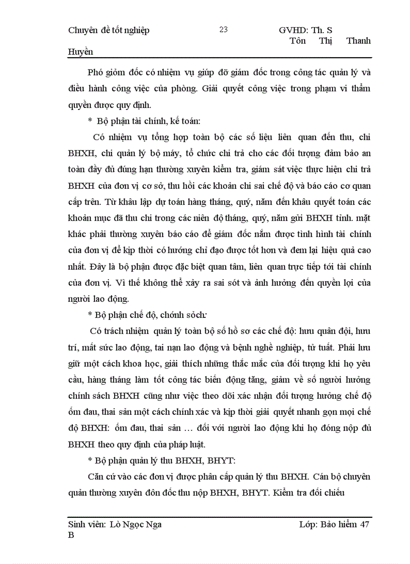 image for page Tình hình quản lý chi trả các chế độ BHXH bắt buộc tại BHXH huyện Mai Sơn tỉnh Sơn La, giai đoạn 2006 – 2008