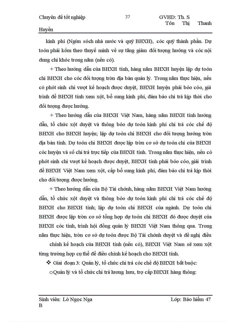 image for page Tình hình quản lý chi trả các chế độ BHXH bắt buộc tại BHXH huyện Mai Sơn tỉnh Sơn La, giai đoạn 2006 – 2008