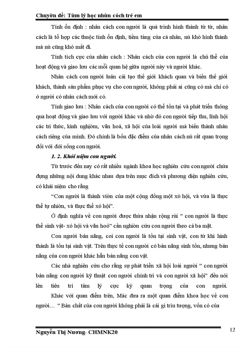 image for page Nhân cách và sự hình thành nhân cách theo các nhà tâm lý học Việt Nam