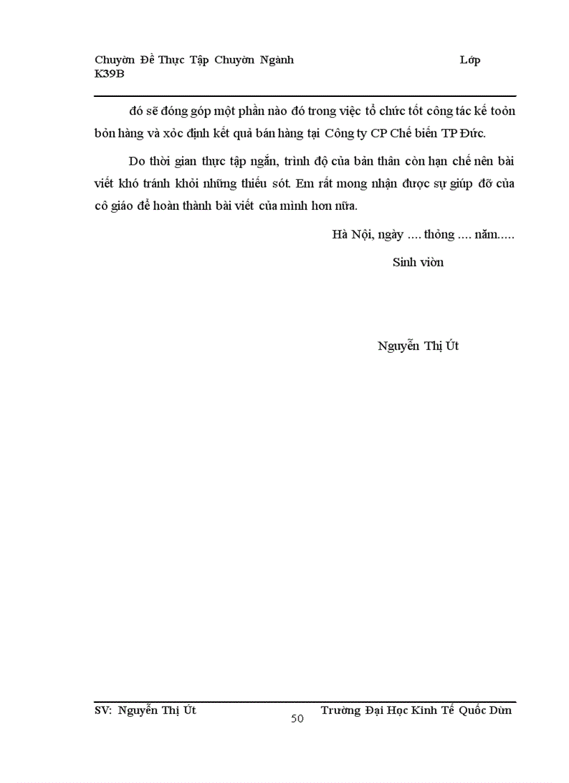 image for page Hoàn thiện công tác kế toán bán hàng tại Công ty cổ phần Chế biến thực phẩm Đức