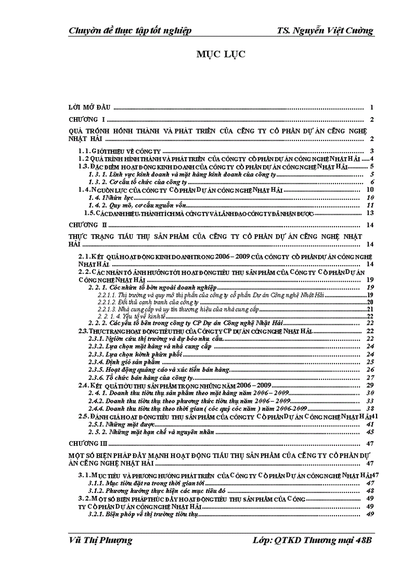 image for page Một số biện pháp đẩy mạnh hoạt động tiêu thụ sản phẩm của Công ty Cổ phần Dự án Công nghệ Nhật Hải
