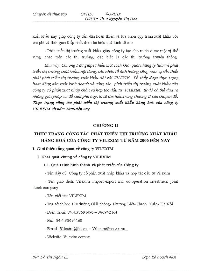 image for page Một số giải pháp đẩy mạnh phát triển thị trường xuất khẩu của công ty Cổ phần xuất nhập khẩu và hợp tác đầu tư VILEXIM -