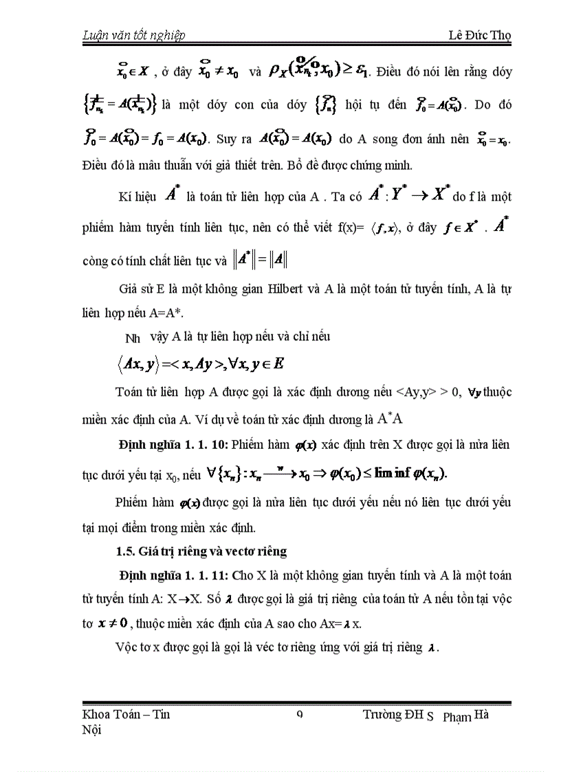 image for page Phương Pháp Hiệu Chỉnh Giải Bài Toán Đặt Không Chỉnh