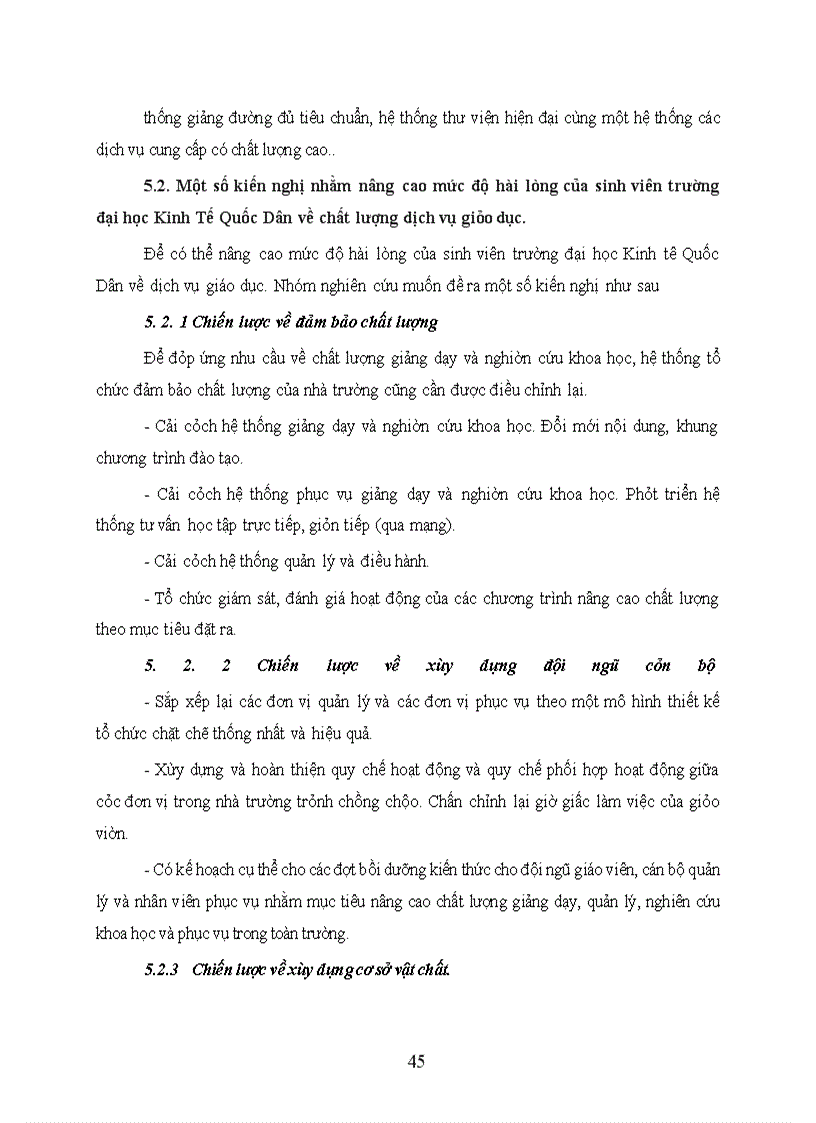 image for page Cơ sở lý luận về đánh giá mức độ hài lòng của sinh viên chính quy đối với chất lượng dịch vụ giáo dục trường đại học Kinh Tế Quốc Dân.