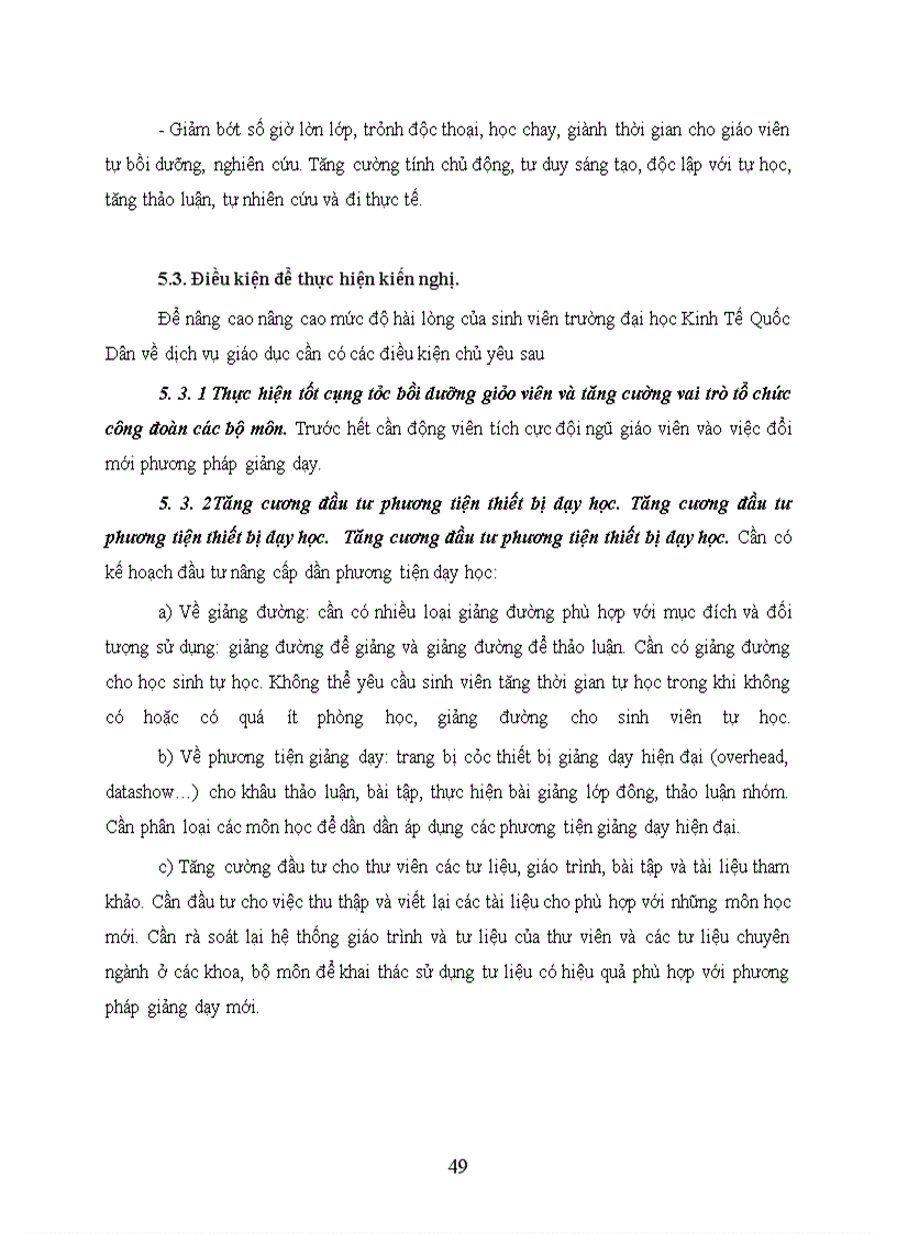 image for page Cơ sở lý luận về đánh giá mức độ hài lòng của sinh viên chính quy đối với chất lượng dịch vụ giáo dục trường đại học Kinh Tế Quốc Dân.
