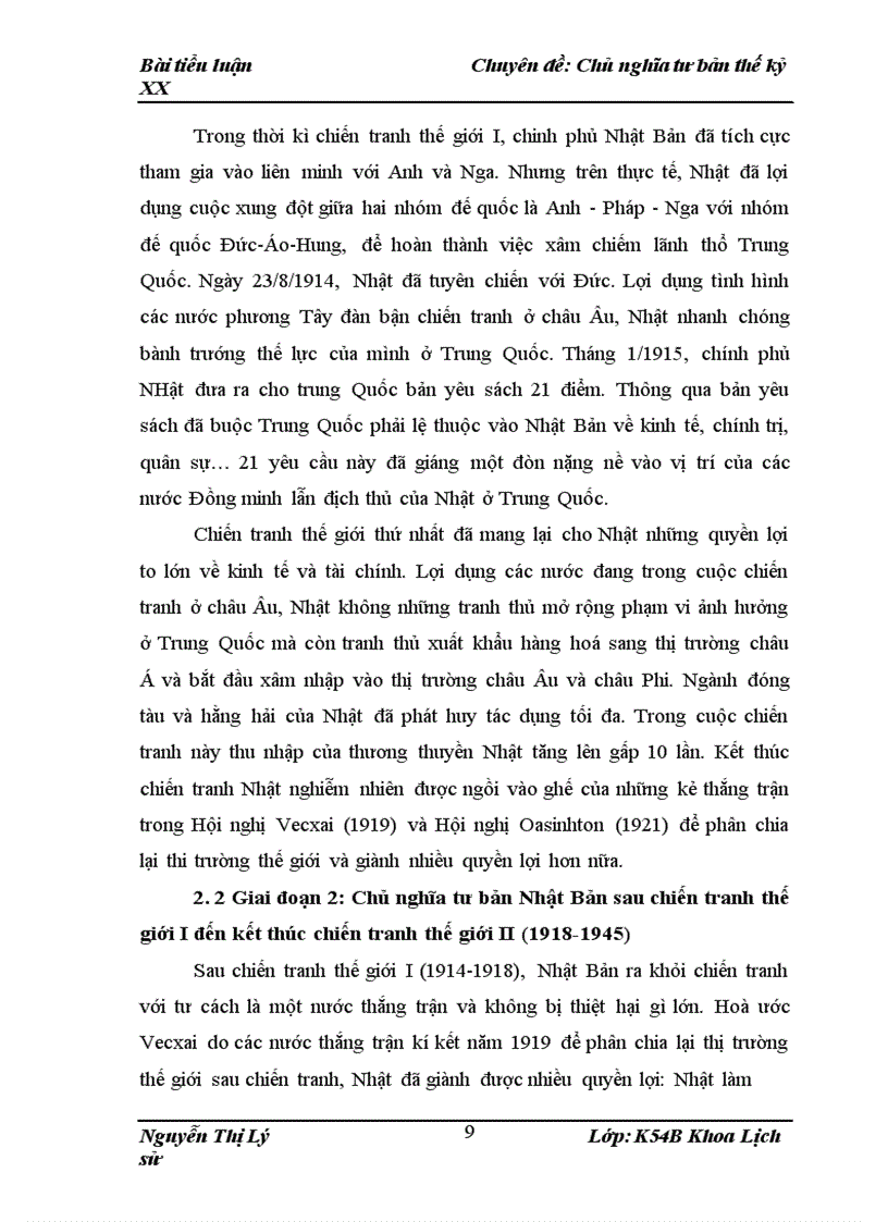 image for page Đặc điểm phỏt triển của chủ nghĩa tư bản Nhật Bản trong thế kỉ XX