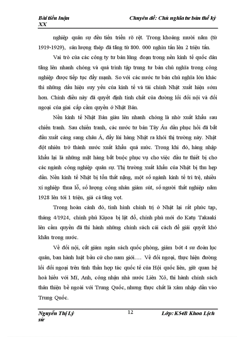 image for page Đặc điểm phỏt triển của chủ nghĩa tư bản Nhật Bản trong thế kỉ XX