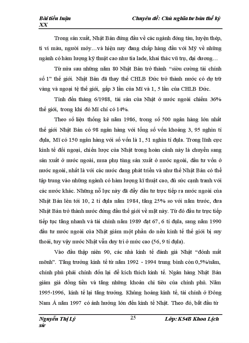 image for page Đặc điểm phỏt triển của chủ nghĩa tư bản Nhật Bản trong thế kỉ XX