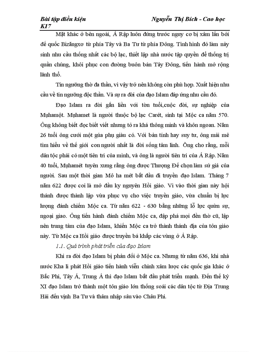 image for page Đặc điểm của Hồi giáo của Việt Nam