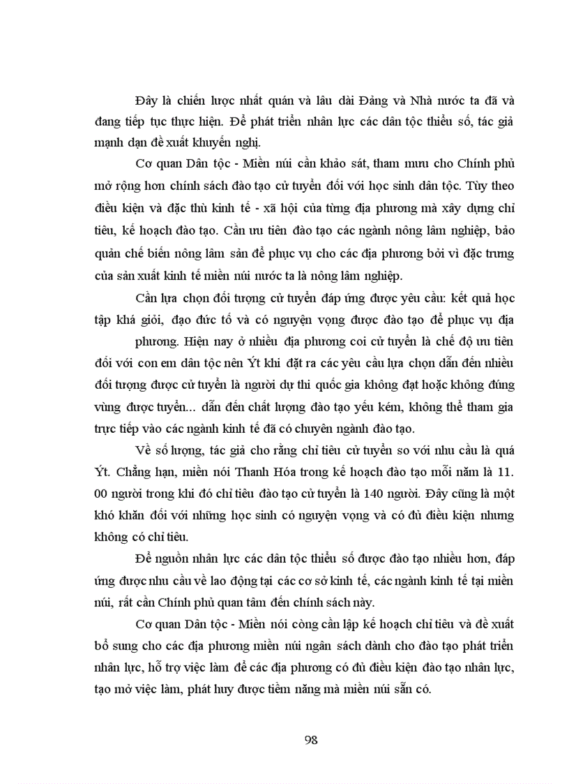 image for page Một số giải pháp nhằm phát triển nguồn nhân lực các dân tộc thiểu số Thanh Hóa trong thời kỳ đẩy mạnh công nghiệp hóa, hiện đại hóa