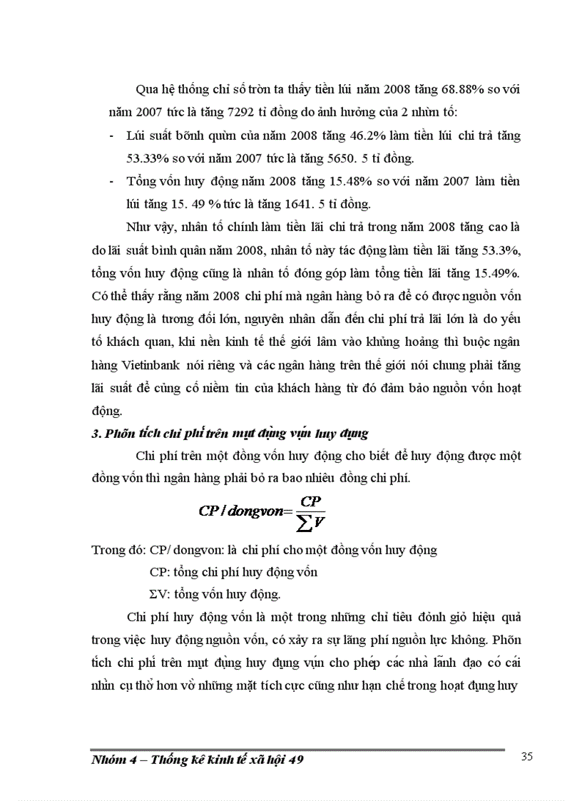 image for page Phân tích thống kê hoạt động huy động vốn của ngân hàng Công ThươngViệt Nam giai đoạn 2002-2008