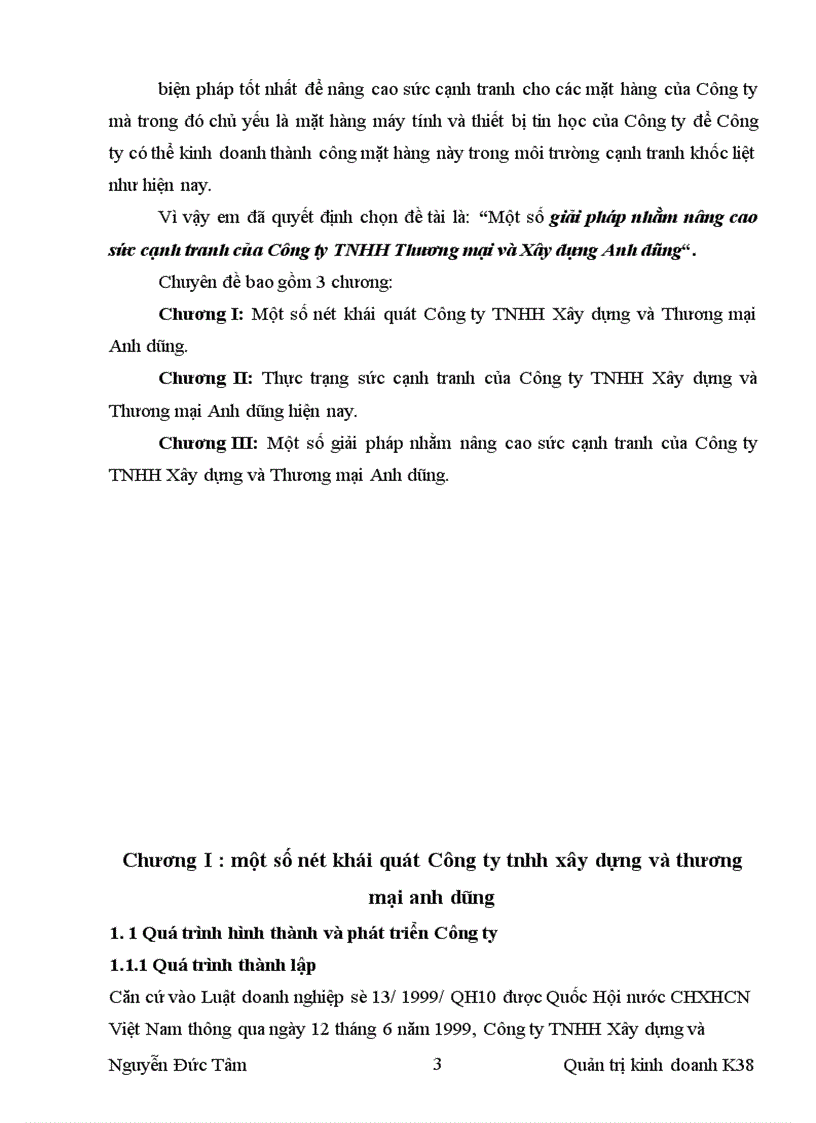 image for page Một số giải pháp nhằm nâng cao sức cạnh tranh của Công ty TNHH Thương mại và Xây dựng Anh Dũng