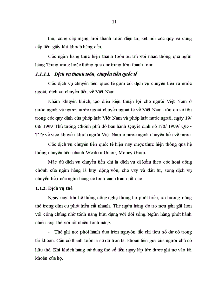 image for page Phát triển dịch vụ ngân hàng tại Sở giao dịch - Ngân hàng thương mại cổ phần Ngoại thương Việt Nam