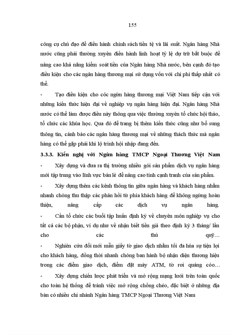 image for page Phát triển dịch vụ ngân hàng tại Sở giao dịch - Ngân hàng thương mại cổ phần Ngoại thương Việt Nam