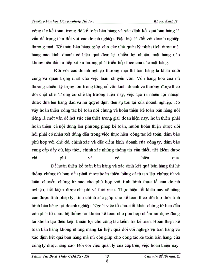 image for page Hoàn thiện kế toán bán hàng và xác định kết quả tại Công ty TNHH Thưong mại và sản xuất Phong Sơn