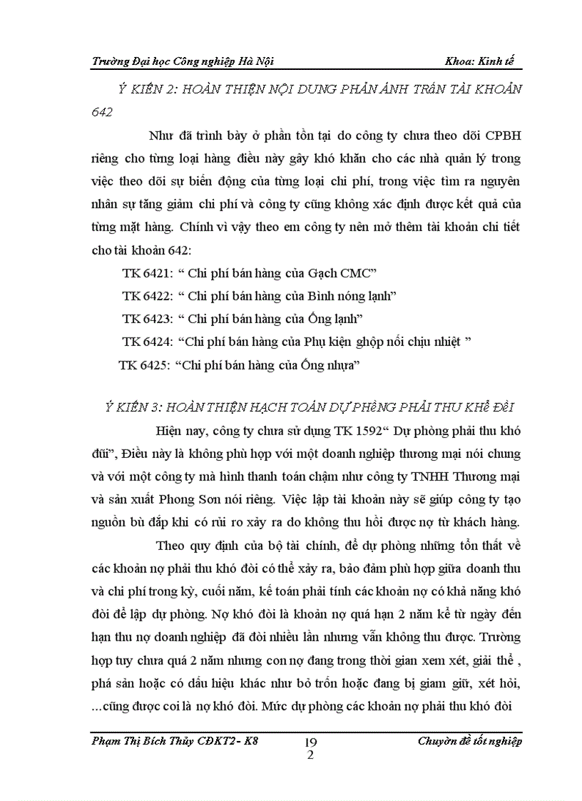 image for page Hoàn thiện kế toán bán hàng và xác định kết quả tại Công ty TNHH Thưong mại và sản xuất Phong Sơn