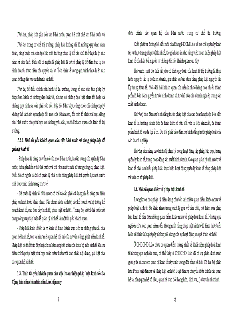 image for page Hoàn thiện pháp luật kinh tế trong quá trình đổi mới quản lý kinh tế của nước Cộng hòa dân chủ nhân dân Lào
