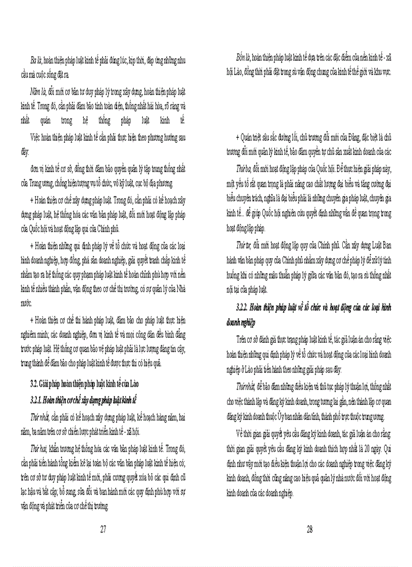 image for page Hoàn thiện pháp luật kinh tế trong quá trình đổi mới quản lý kinh tế của nước Cộng hòa dân chủ nhân dân Lào