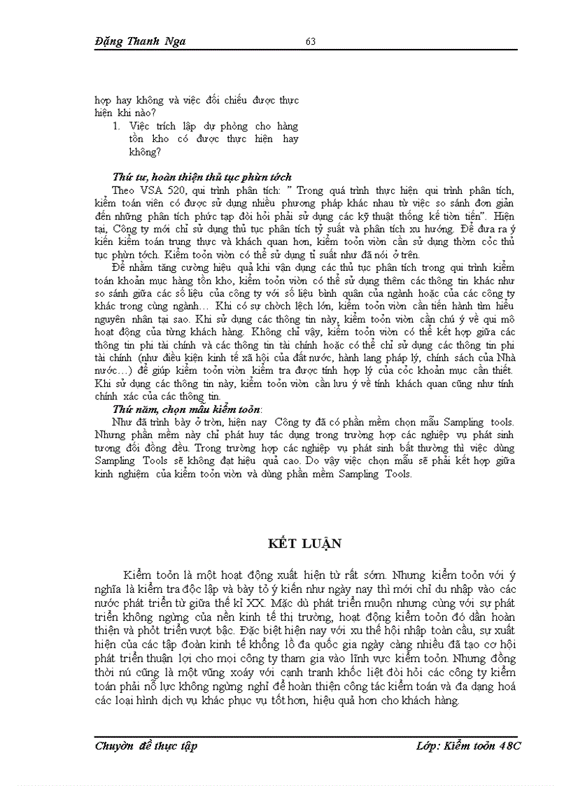 image for page Hoàn thiện quy trình kiểm toán khoản mục hàng tồn kho trong kiểm toán báo cáo tài chính do Công ty TNHH Kiểm toán và Tư vấn Nexia ACPA thực hiện