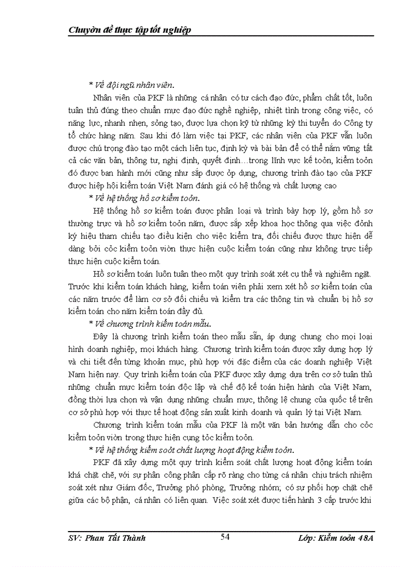 image for page Hoàn thiện quy trình kiểm toán khoản phải thu trong kiểm toán báo cáo tài chính do công ty kiểm toán PKF thực hiện