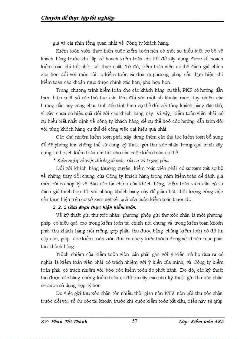 image for page Hoàn thiện quy trình kiểm toán khoản phải thu trong kiểm toán báo cáo tài chính do công ty kiểm toán PKF thực hiện