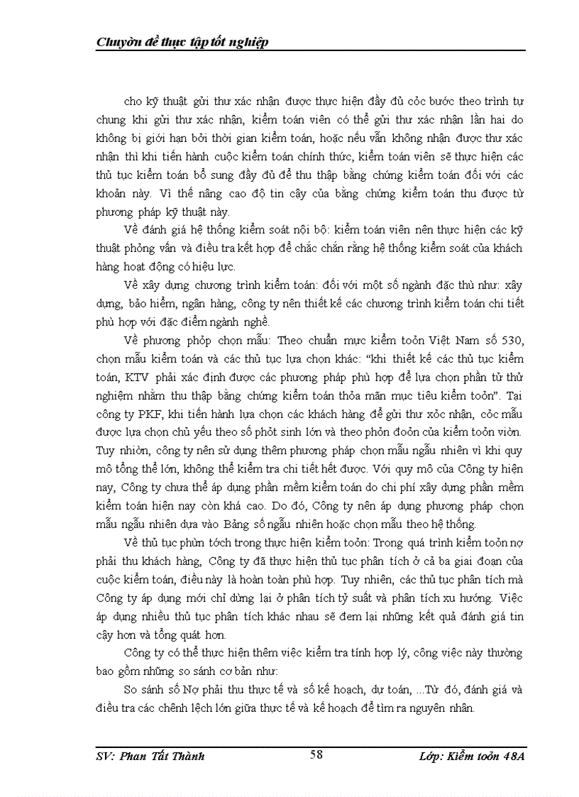 image for page Hoàn thiện quy trình kiểm toán khoản phải thu trong kiểm toán báo cáo tài chính do công ty kiểm toán PKF thực hiện
