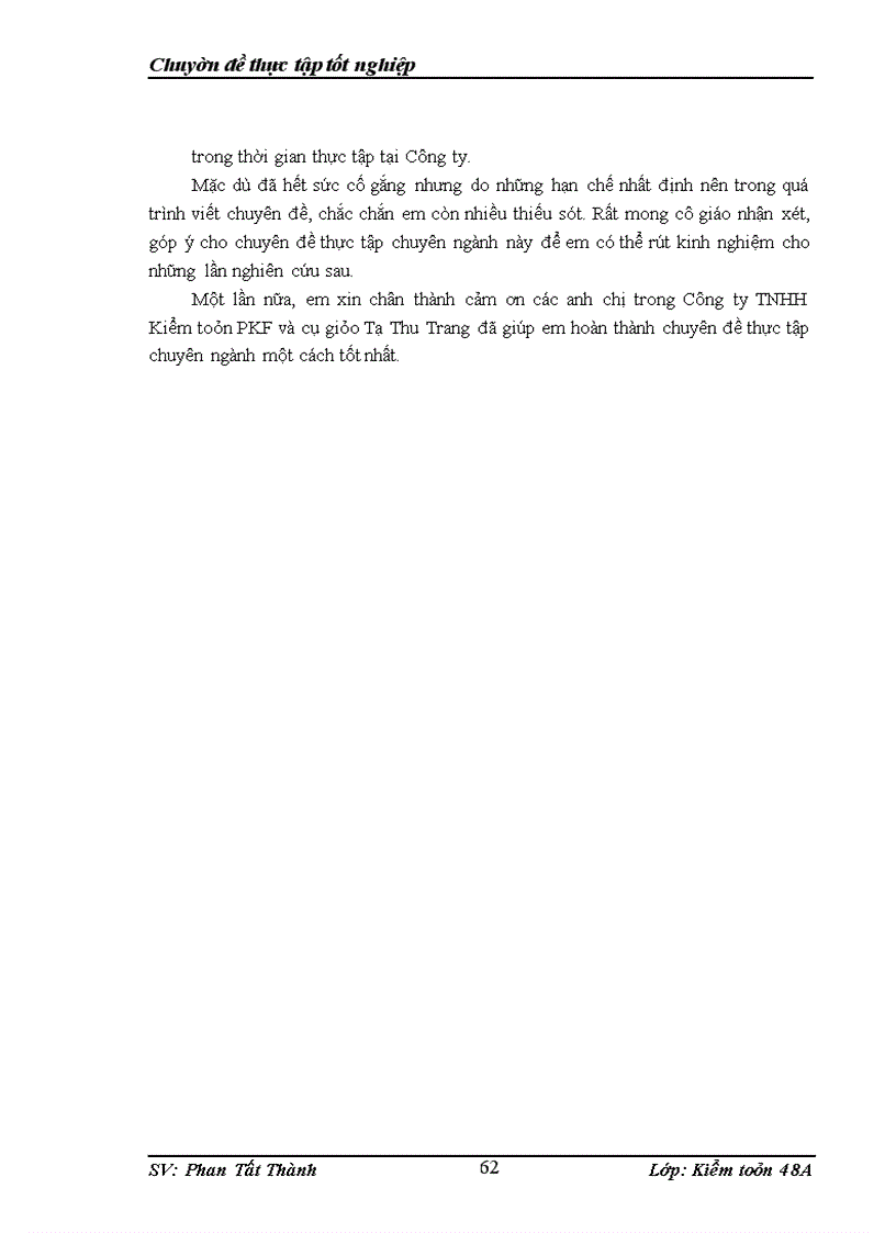 image for page Hoàn thiện quy trình kiểm toán khoản phải thu trong kiểm toán báo cáo tài chính do công ty kiểm toán PKF thực hiện