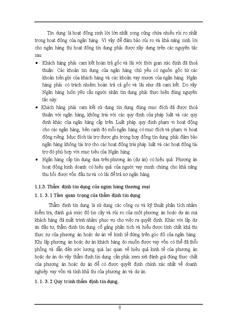 image for page Thực trạng thẩm định tài chính doanh nghiệp vay vốn tại VPBANK