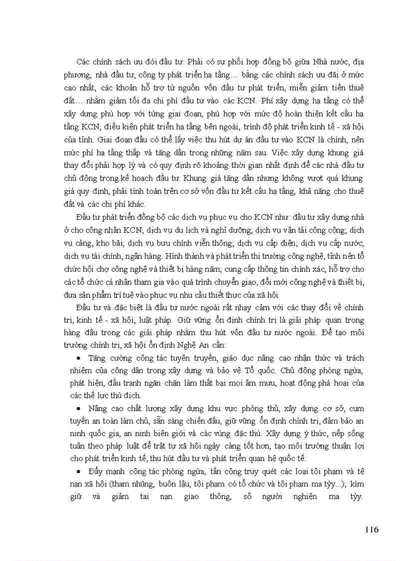 image for page Một số giải pháp tăng cường thu hút đầu tư vào các kcn nghệ an