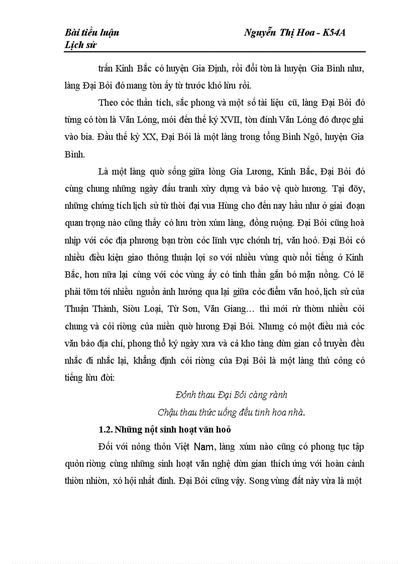 image for page Làng Đại Bái – gò đồng