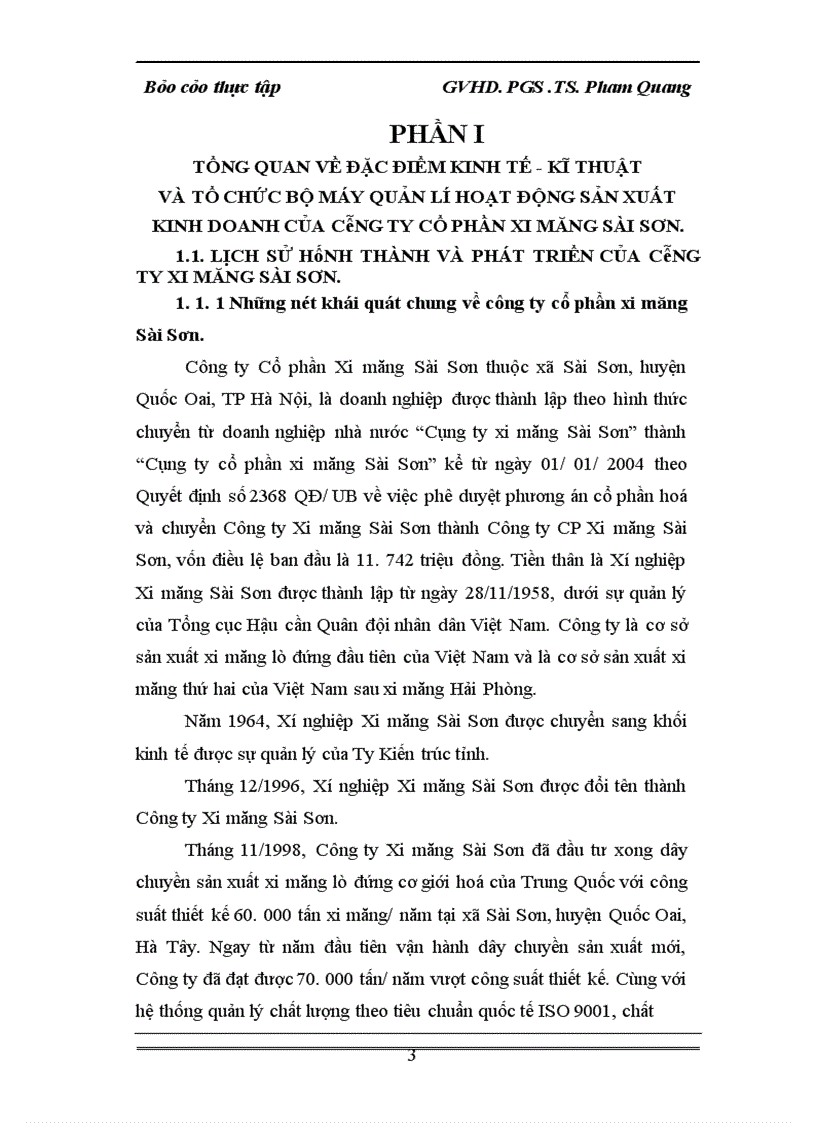 image for page Hoàn thiện kế toán chi phí sản xuất và tính giá thành sản phẩm tại Công ty Cổ phần xi măng Sài Sơn