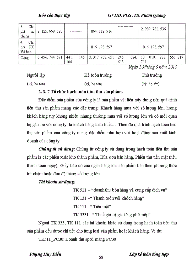 image for page Hoàn thiện kế toán chi phí sản xuất và tính giá thành sản phẩm tại Công ty Cổ phần xi măng Sài Sơn