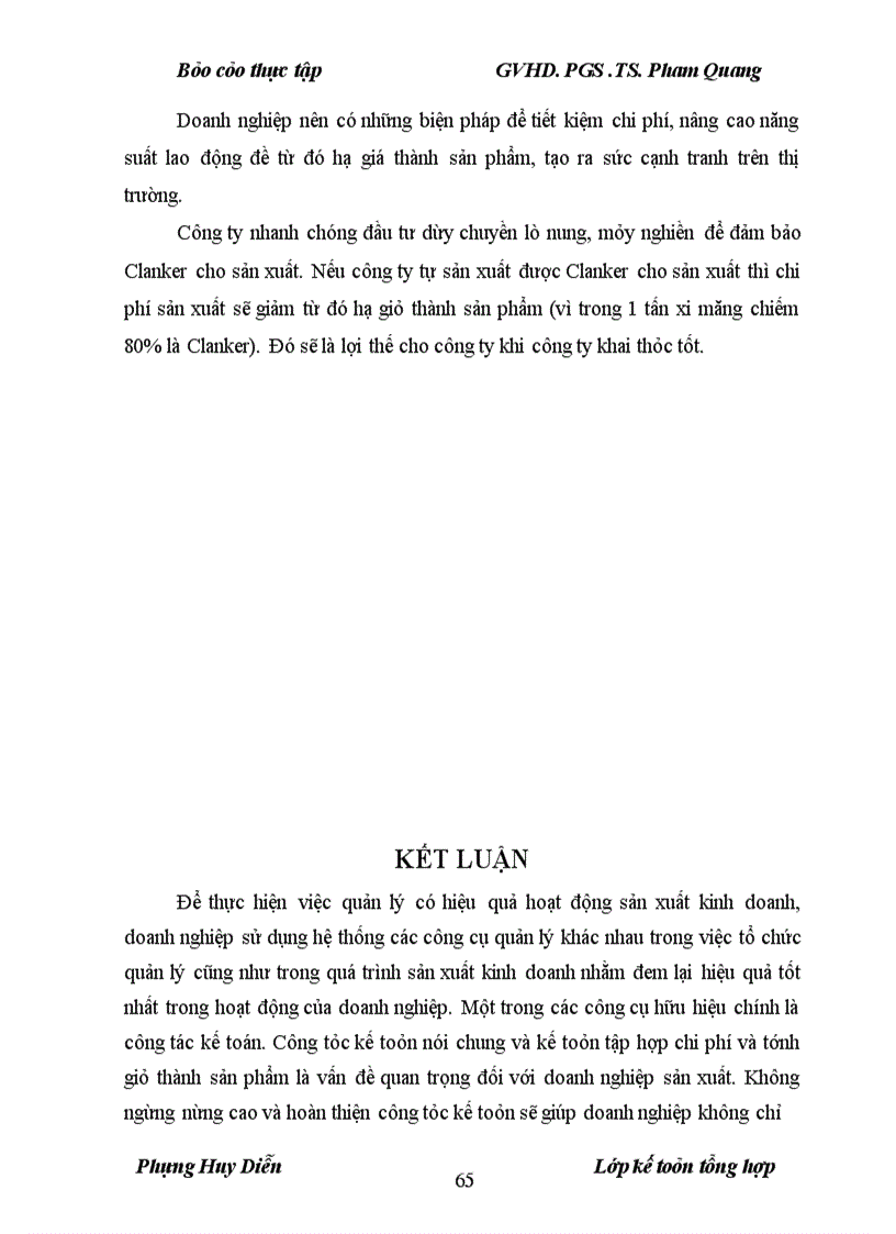 image for page Hoàn thiện kế toán chi phí sản xuất và tính giá thành sản phẩm tại Công ty Cổ phần xi măng Sài Sơn
