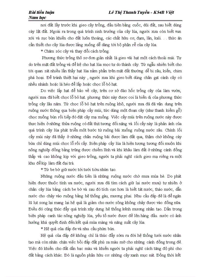 image for page Phương thức kĩ thuật trồng lúa của người Việt cổ