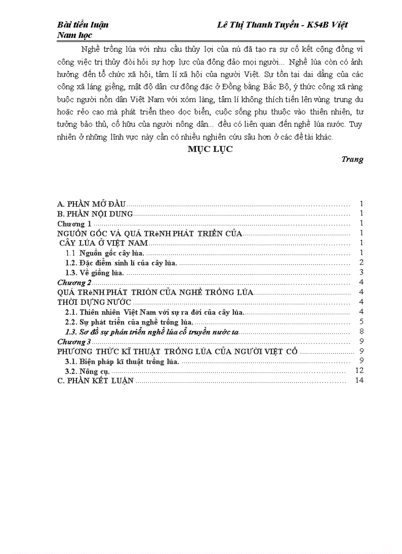 image for page Phương thức kĩ thuật trồng lúa của người Việt cổ