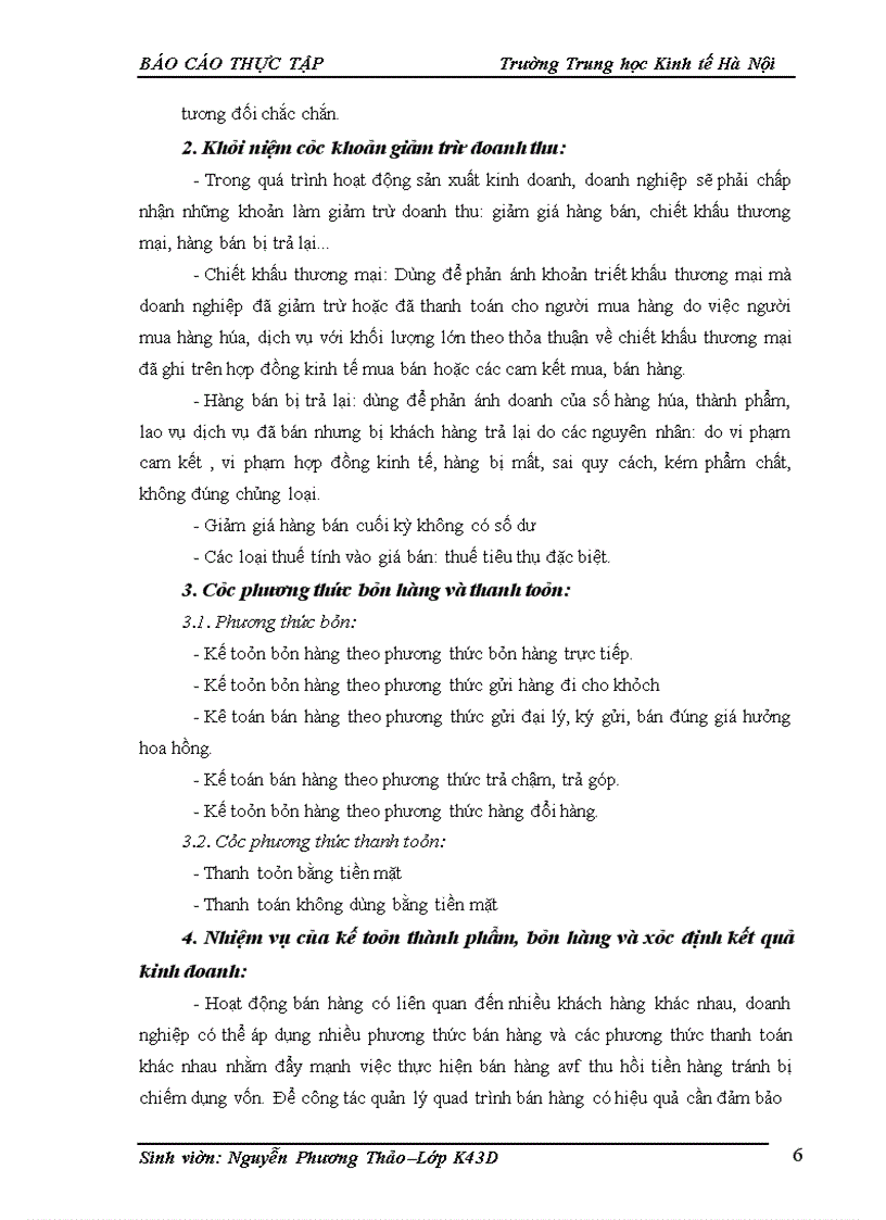 image for page Kế toán bán hàng và xác định kết quả bán hàng ở Công ty TNHH Lệ Bình
