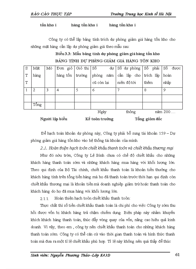 image for page Kế toán bán hàng và xác định kết quả bán hàng ở Công ty TNHH Lệ Bình