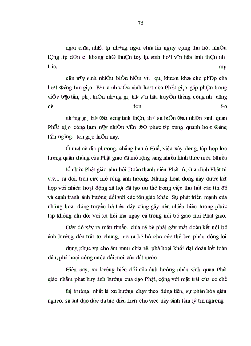 image for page Sự biến đổi của những ảnh hưởng nhân sinh quan phật giáo ở Việt Nam hiện nay- xu hướng và giải pháp