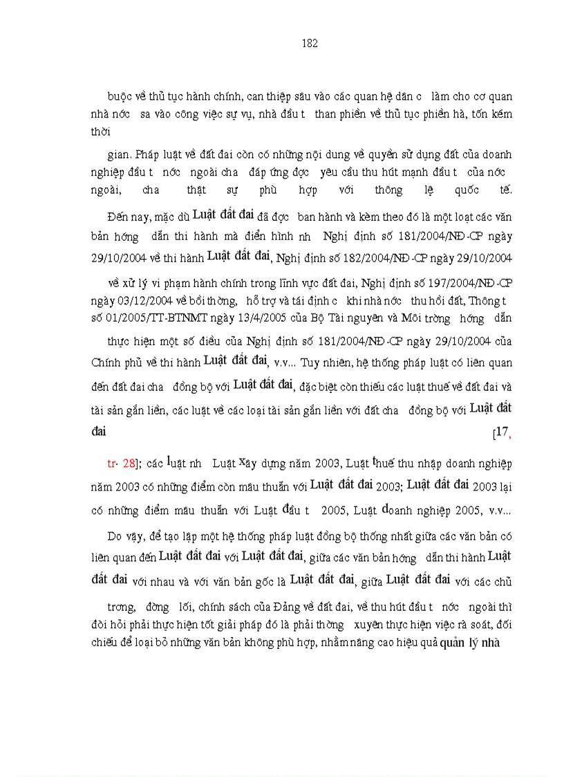 image for page Hoàn thiện pháp luật về quản lý hành chính nhà nước đối với các doanh nghiệp có vốn đầu tư nước ngoài trong lĩnh vực thuê đất ở Việt Nam hiện nay