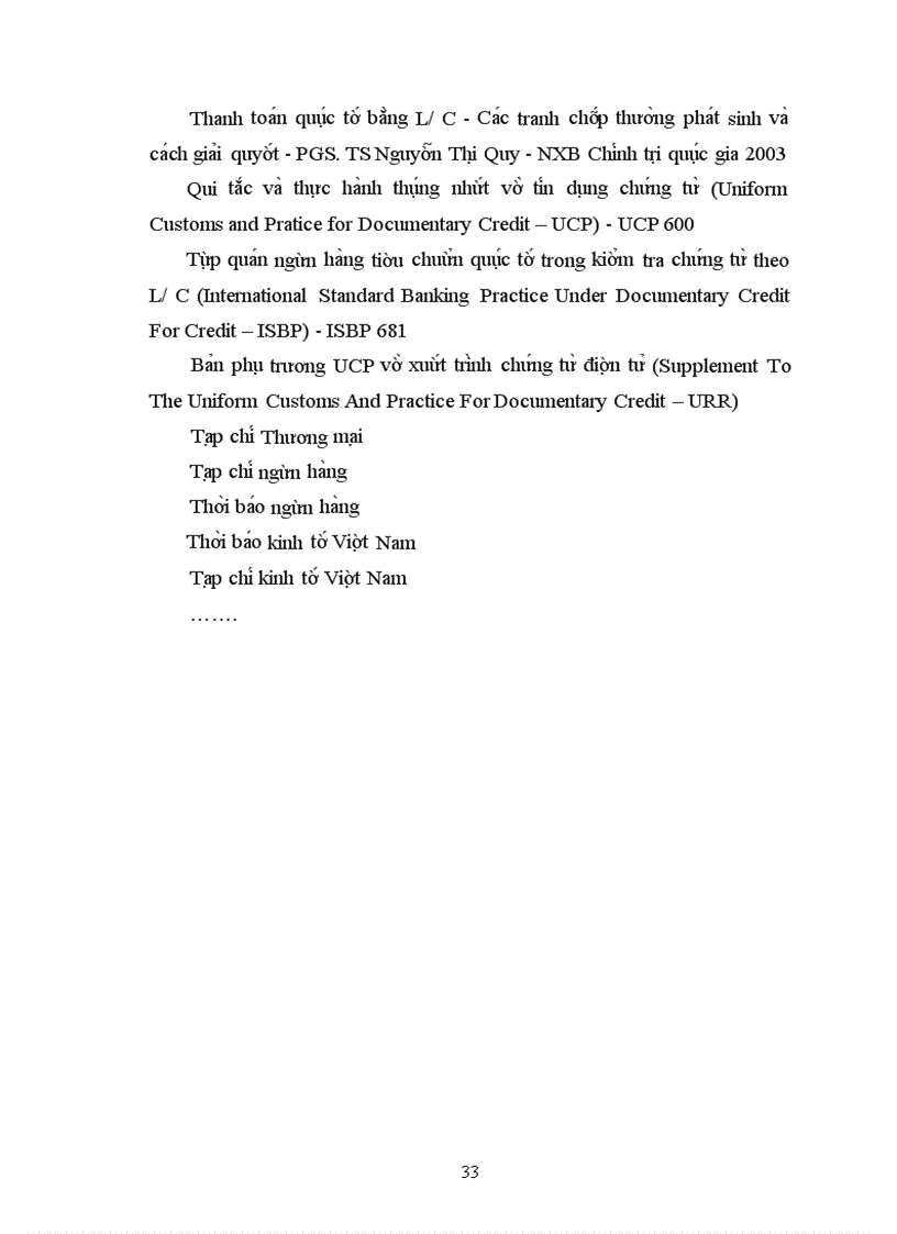 image for page Những sai sót trong việc lập bộ chứng từ thanh toán theo L/C, nguyên nhân và giải pháp phòng ngừa