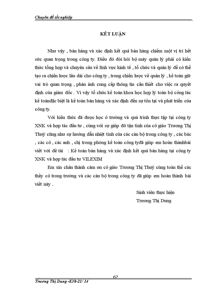 image for page Kế toán bán hàng và xác điịnh kết quả bán hàng ở công ty XNK và hợp tác đầu tư