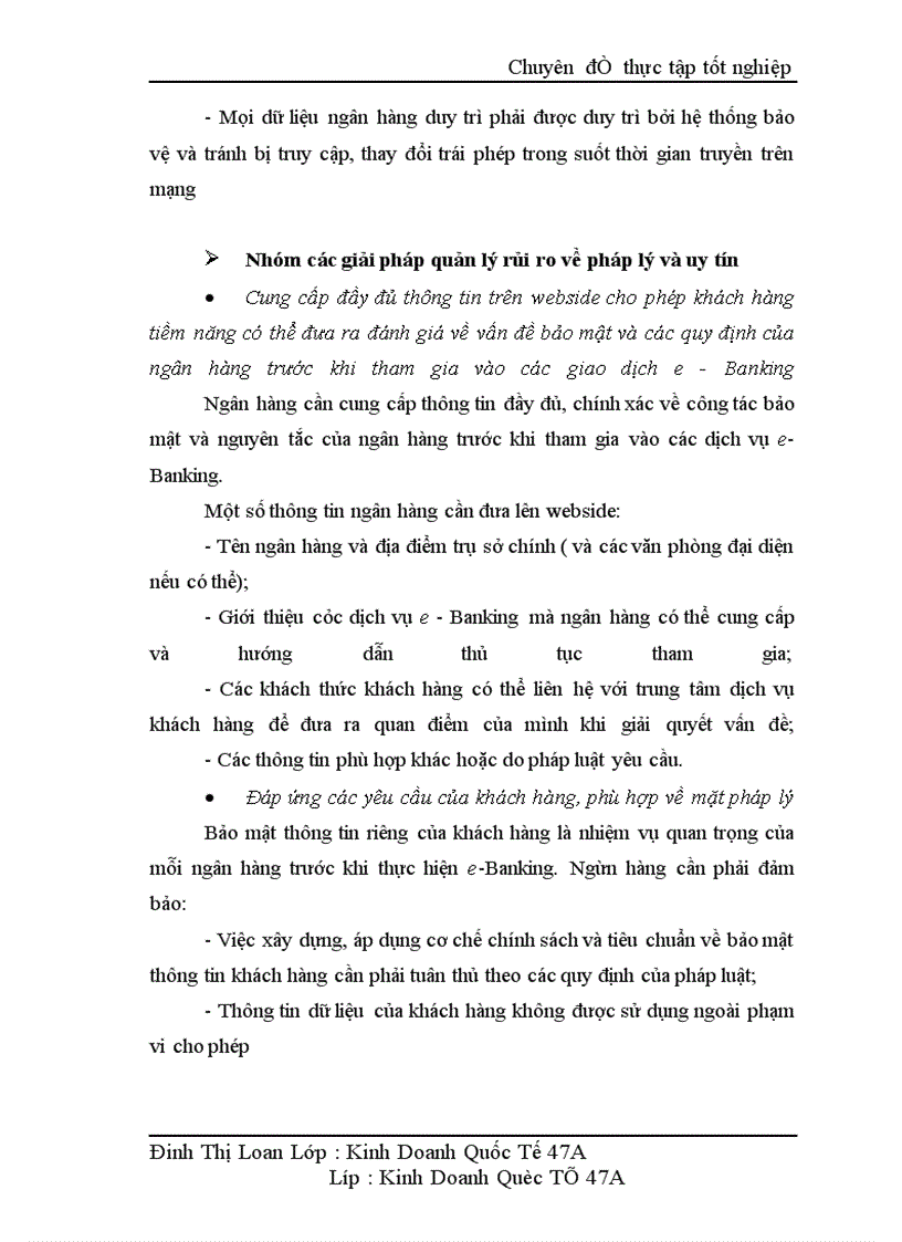 image for page Nâng cao sức cạnh tranh các dịch vụ e-bank tại ngân hàng TMCP kỹ thương Việt Nam (Techcombank)