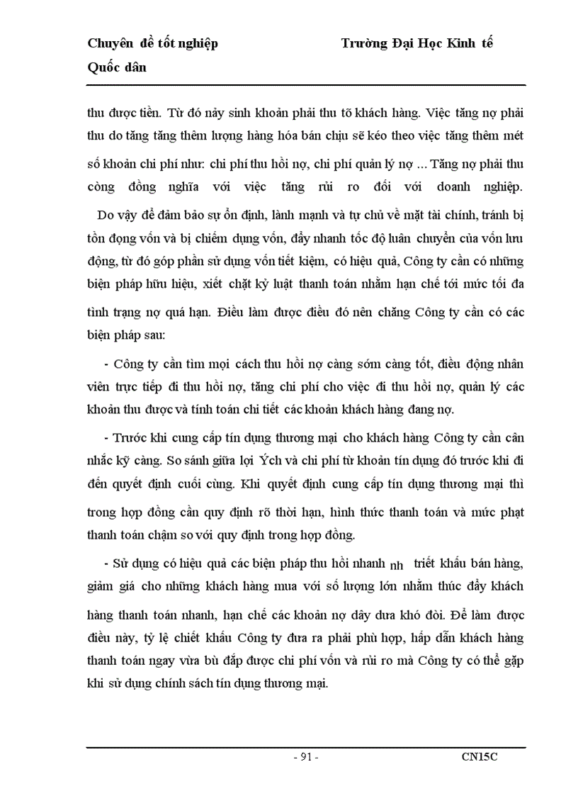 image for page Vốn lưu động và hiệu quả sử dụng vốn lưu động của Công ty Cổ phần Thành Trung