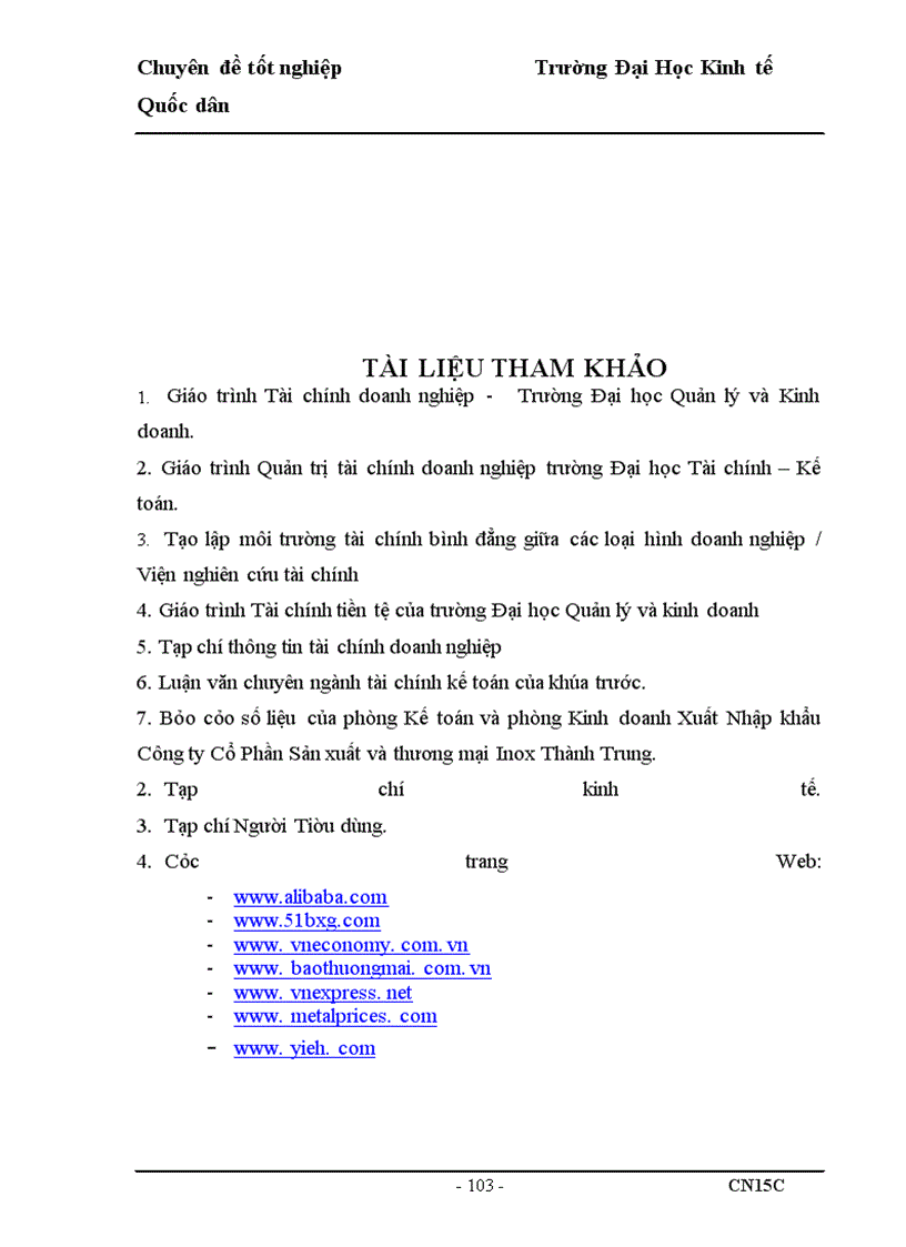 image for page Vốn lưu động và hiệu quả sử dụng vốn lưu động của Công ty Cổ phần Thành Trung