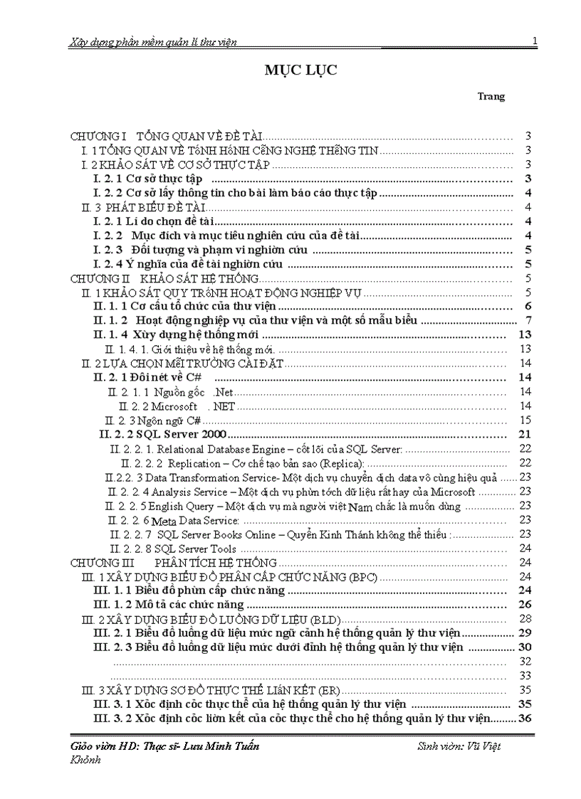 image for page Ứng dụng tin học vào việc quản lí thư viện tai thư viện của trường Trung cấp đa nghành Vạn Xuân