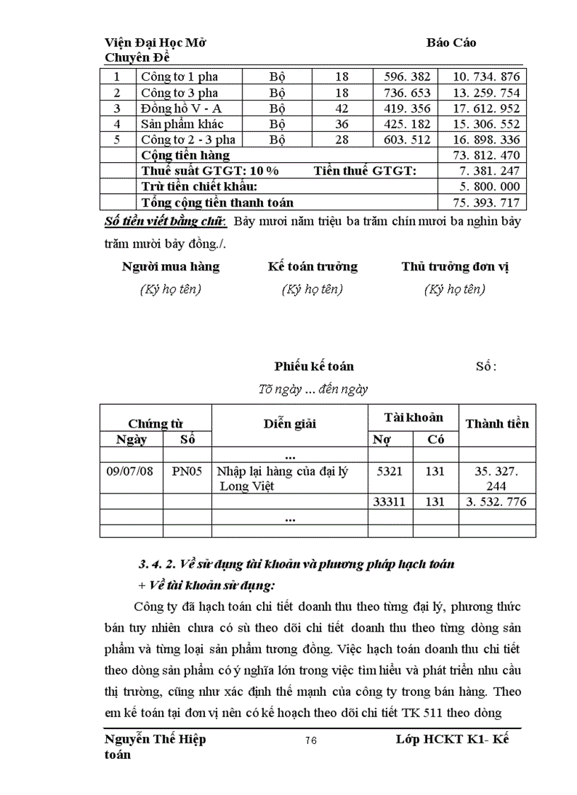 image for page Bán hàng và xác định kết quả kinh doanh tại công ty Cổ phần Điện tử Tin học Viễn thông