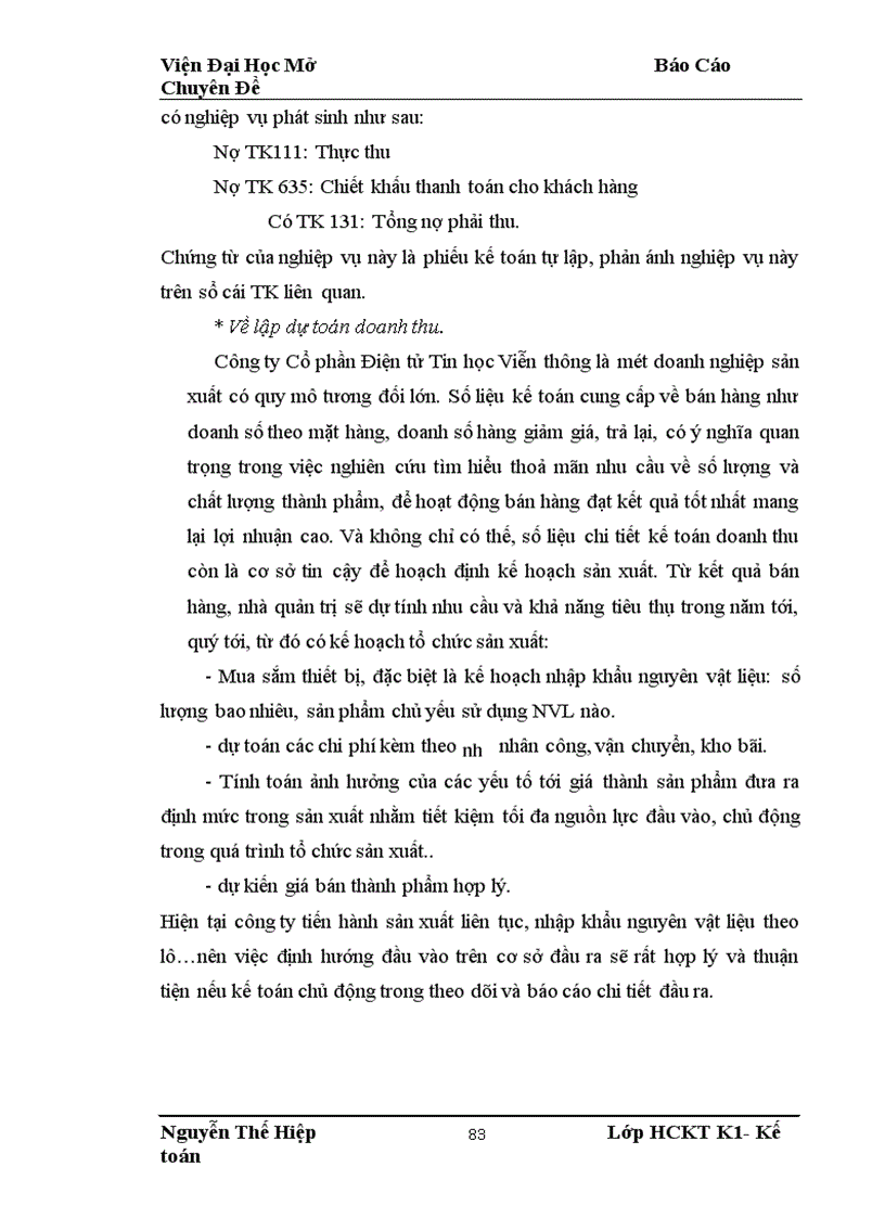 image for page Bán hàng và xác định kết quả kinh doanh tại công ty Cổ phần Điện tử Tin học Viễn thông
